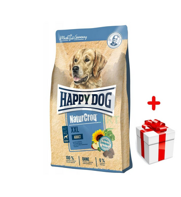  Happy Dog NaturCroq Adult XXL 15 kg + niespodzianka dla psa GRATIS!