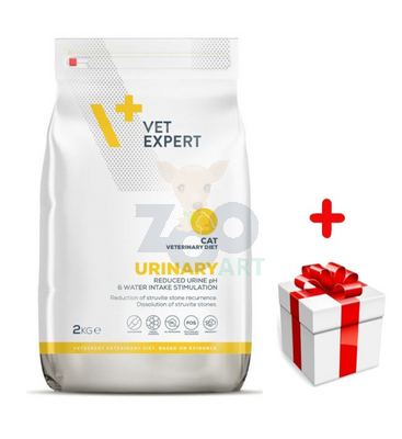 4T Veterinary Diet Cat Urinary 2kg + niespodzianka dla kota GRATIS!