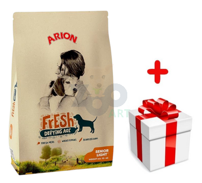 ARION Fresh Senior Light 12kg + niespodzianka dla psa GRATIS!