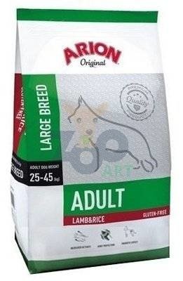 ARION Original Adult Large Breed Lamb&Rice 12kg + Advantix - dla psów 25-40kg (4 pipety x 4ml)
