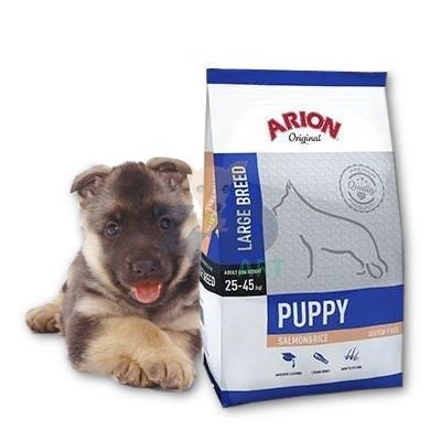 ARION Original Puppy Large Breed Salmon & Rice 12kg + Advantix - dla psów 25-40kg (4 pipety x 4ml)