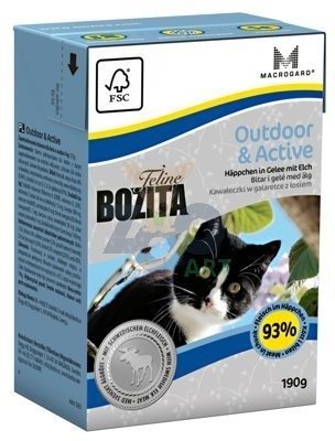BOZITA Feline Outdoor Active 6x190g+ 1szt GRATIS !!! 