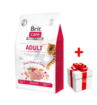 BRIT Care Cat  Grain-Free Activity Support 400g + niespodzianka dla kota GRATIS!