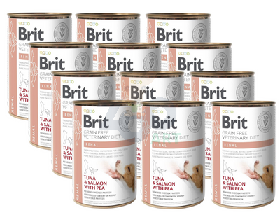 BRIT GF veterinary diets dog Renal 12x400g-karma mokra dla psa