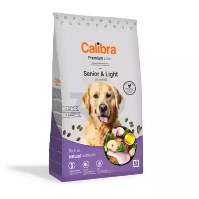 Calibra Dog Premium Line Senior&Light 3kg + Niespodzianka dla psa GRATIS