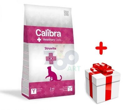 Calibra Veterinary Diets Cat Struvite 2kg + niespodzianka dla kota GRATIS!
