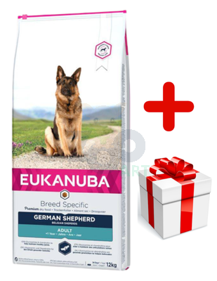 Eukanuba adult german shepherd 12kg + niespodzianka dla psa GRATIS!