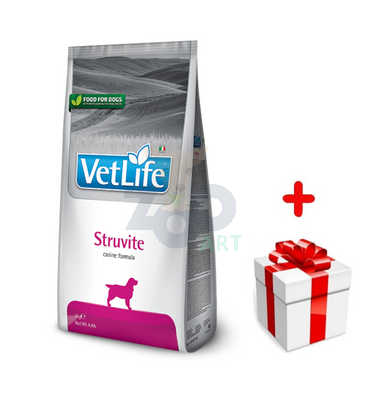 FARMINA Vet Life Dog Struvite (Urinary) 2kg + niespodzianka dla psa GRATIS!