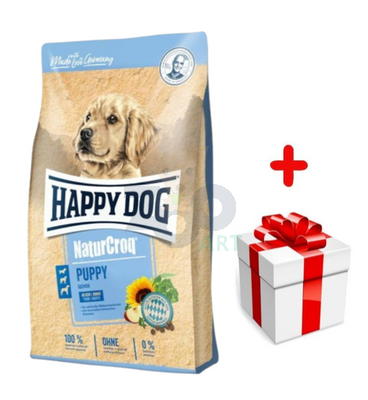 HAPPY DOG Natur-Croq szczeniak 15kg + niespodzianka dla psa GRATIS!
