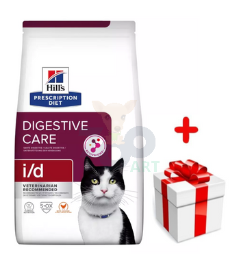 HILL'S PD Prescription Diet Feline i/d 1,5kg  + niespodzianka dla kota GRATIS!
