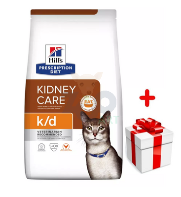 HILL'S PD Prescription Diet Feline k/d 1,5kg + niespodzianka dla kota GRATIS!