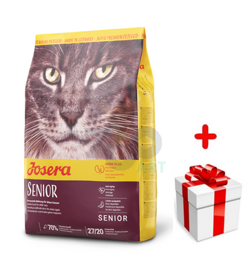 JOSERA Senior 400g + niespodzianka dla kota GRATIS!