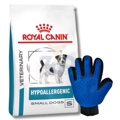 ROYAL CANIN Hypoallergenic Small Dog HSD24 3,5kg + Rękawica do czesania GRATIS!