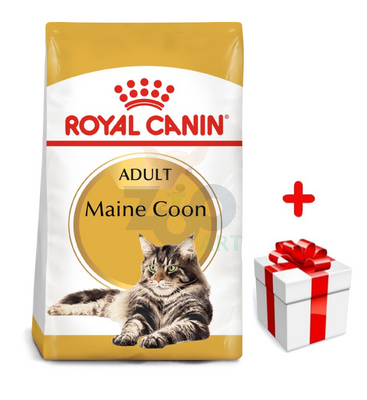 ROYAL CANIN Maine Coon Adult 4kg karma sucha dla kotów dorosłych rasy maine coon + niespodzianka dla kota GRATIS!