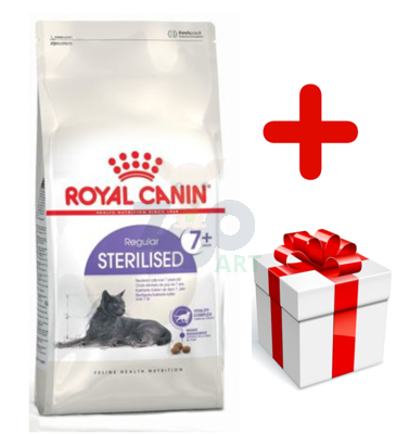 ROYAL CANIN  Sterilised +7 10kg karma sucha dla kotów dorosłych, od 7 do 12 roku życia życia, sterylizowanych + niespodzianka dla kota GRATIS!