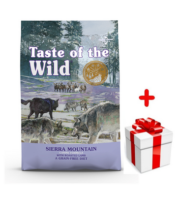 TASTE OF THE WILD Sierra Mountain 12,2 kg + niespodzianka dla psa GRATIS!