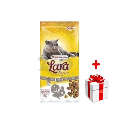 VERSELE-LAGA Lara Adult Senior 2kg + niespodzianka dla kota GRATIS!