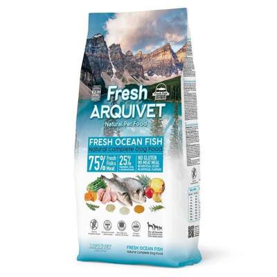 ARQUIVET FRESH - Półwilgotna karma dla psa ryba oceaniczna 10 kg