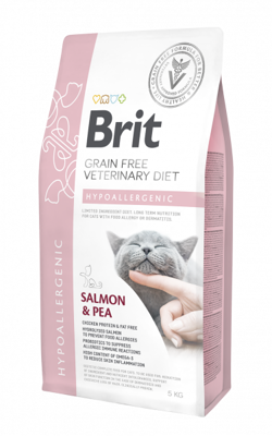 Brit gf veterinary diets cat Hypoallergenic 2kg