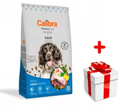 Calibra Premium Line Adult 12kg + Niespodzianka dla psa GRATIS