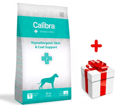 Calibra Veterinary Diets Dog Hypoallergenic 12kg + Niespodzianka dla psa GRATIS