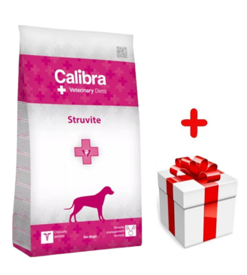 Calibra Veterinary Diets Dog Struvite 12kg + niespodzianka dla psa GRATIS!
