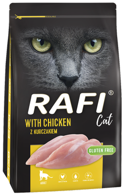 DOLINA NOTECI Rafi Cat karma sucha dla kota z kurczakiem 7kg