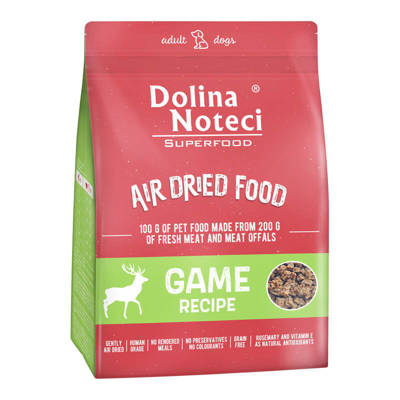DOLINA NOTECI Superfood Danie z dziczyzny- karma suszona dla psa 5kg