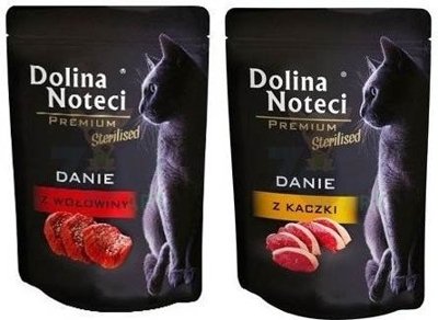 Dolina Noteci Premium dla kotów sterylizowanych mix smaków 12x85g 