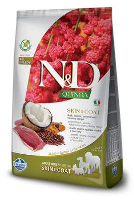Farmina N&D Quinoa canine SKIN & COAT DUCK  2,5kg
