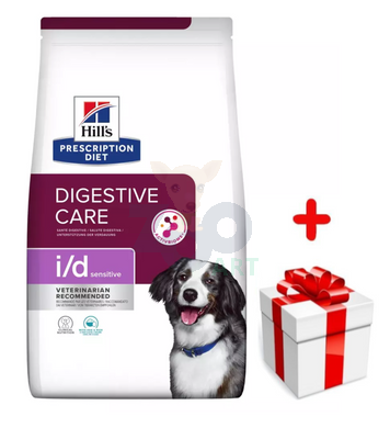 HILL'S PD Prescription Diet Canine i/d Sensitive 1,5kg + niespodzianka dla psa  GRATIS!