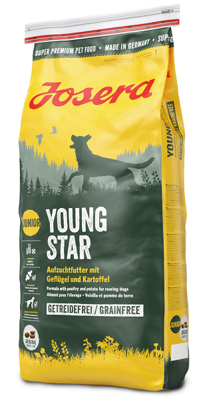 JOSERA YoungStar - Grain Free 15kg/Opakowanie uszkodzone (9832,1777,2246,3176,3504,4273) !!!
