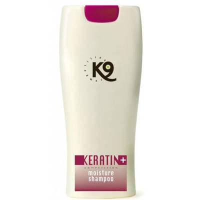 K9 KERATIN + SHAMPOO - szampon nawilżający z dodatkiem keratyny 300ml