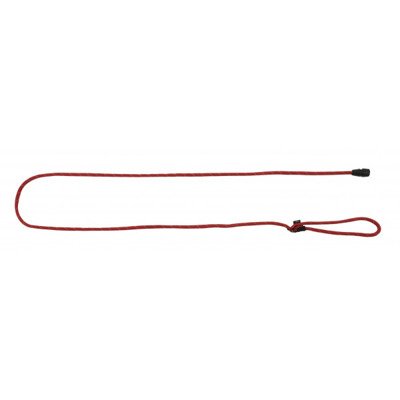 KERBL Smycz sznurkowa GoLeyGo, z Adapterem,czerwona, 8mm x 140-200cm,S,max.15kg