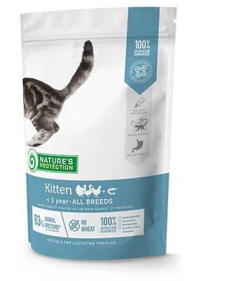 NATURES PROTECTION Kitten Poultry with Krill 400g