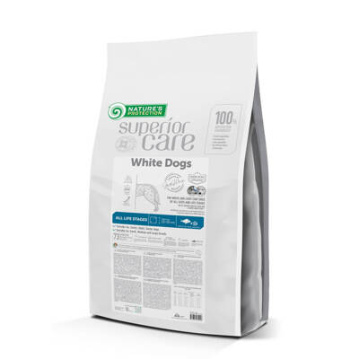 Nature's Protection Superior Care White Dog White Fish All Sizes and Life Stages 10kg/Opakowanie uszkodzone (9779,3862) !!! 