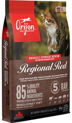 ORIJEN Regional Red Cat 5kg//Opakowanie uszkodzone (9128) !!! 