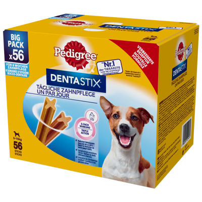 PEDIGREE DentaStix (małe rasy) przysmak dentystyczny dla psów 56 szt. - 8x110g 