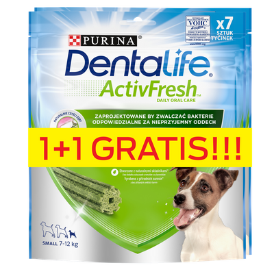 Purina Dentalife Activefresh Small 115g+115g GRATIS