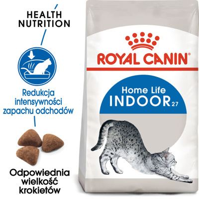 ROYAL CANIN  Indoor 27 10kg karma sucha dla kotów dorosłych, przebywających wyłącznie w domu/Opakowanie uszkodzone (8400,909,1767,3607,3610) !!! 