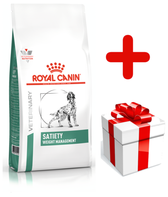 ROYAL CANIN Satiety Support Weight Management Sat 30 12kg + niespodzianka dla psa GRATIS!