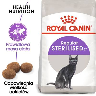 ROYAL CANIN  Sterilised 6,5kg karma sucha dla kotów dorosłych, sterylizowanych//Opakowanie uszkodzone (2757)!!!