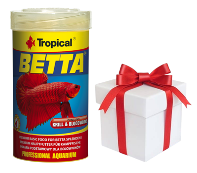 TROPICAL Betta 100ml + próbka karmy dla rybek Tropical