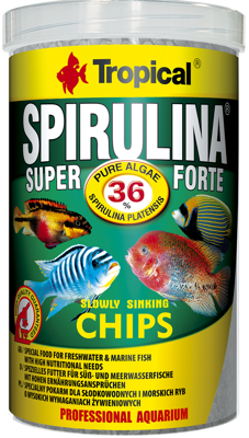 TROPICAL Super Spirulina Forte Chips 1000ml