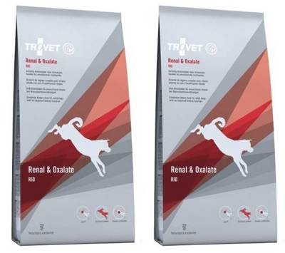 TROVET RID Renal & Oxalate (dla psa) 2x12,5kg