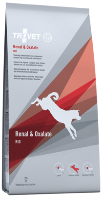 TROVET RID Renal & Oxalate (dla psa) 3kg/Opakowanie uszkodzone (3253) !!! 