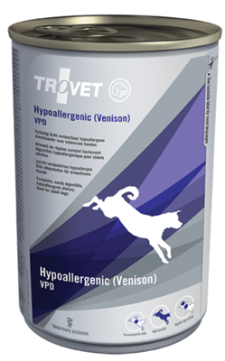 TROVET VPD Hypoallergenic - Venison (dla psa)  12 x 400g - puszka