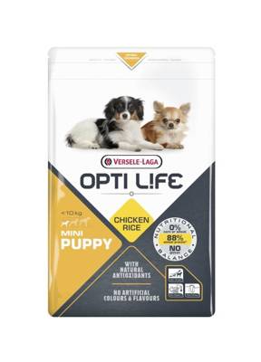 VERSELE-LAGA Opti Life Puppy Mini 2,5kg - z kurczakiem - dla szczeniąt małych ras