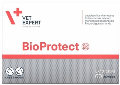 VETEXPERT Bioprotect 60 kaps. Probiotyk	
