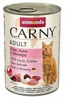 ANIMONDA Cat Carny Adult smak:wołowina,indyk i krewetki 400g 